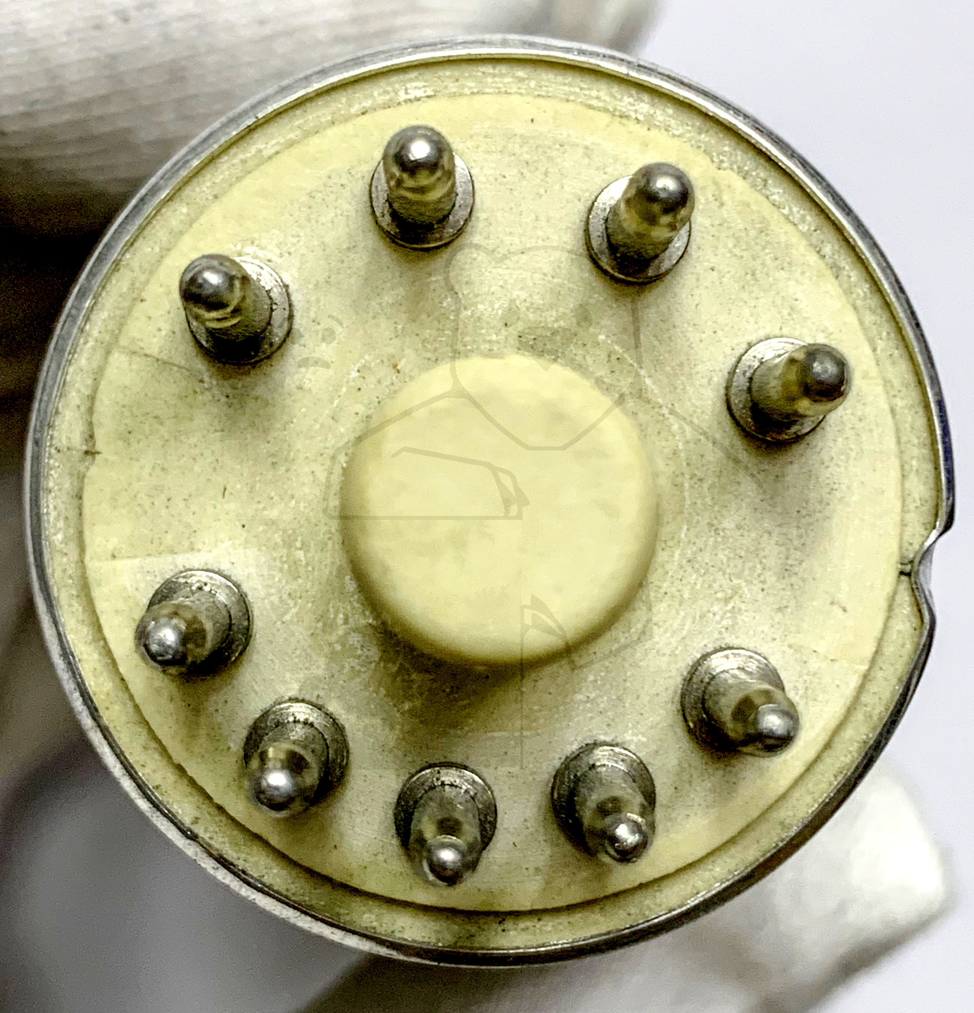 Röhren mit: Poströhre, 9pol.